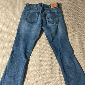 Levi blue jeans